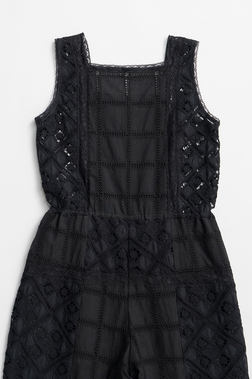サロペット・オーバーオール・オールインワン PRANK PROJECT Cotton Lace Jumpsuit PRANK PROJECT(プランク プロジェクト)｜【予約販売】コットンレース
