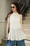 【予約販売】ドットジャガードハイネックチュニック / Dot Jacquard High-Neck Tunic プランク プロジェクト/PRANK PROJECT