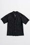 【予約販売】クロスレースオープンカラーシャツ / Cross-Lace Open-Neck Shirt プランク プロジェクト/PRANK PROJECT BLK(ブラック)