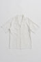 【予約販売】クロスレースオープンカラーシャツ / Cross-Lace Open-Neck Shirt プランク プロジェクト/PRANK PROJECT WHT(ホワイト)