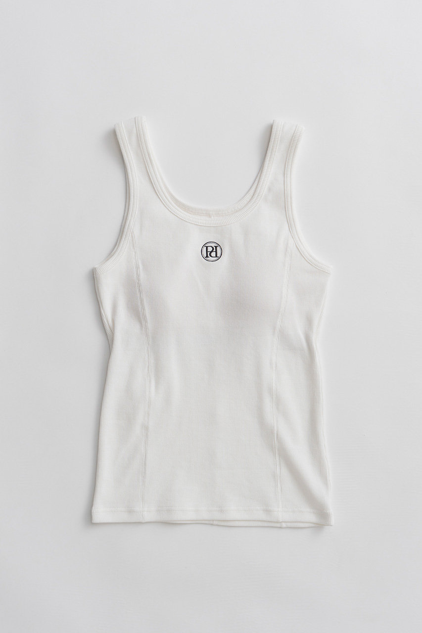 プランク プロジェクト/PRANK PROJECTの【予約販売】モノグラムカップインタンク / Monogram Cup-in Tank(WHT(ホワイト)/31261416110)