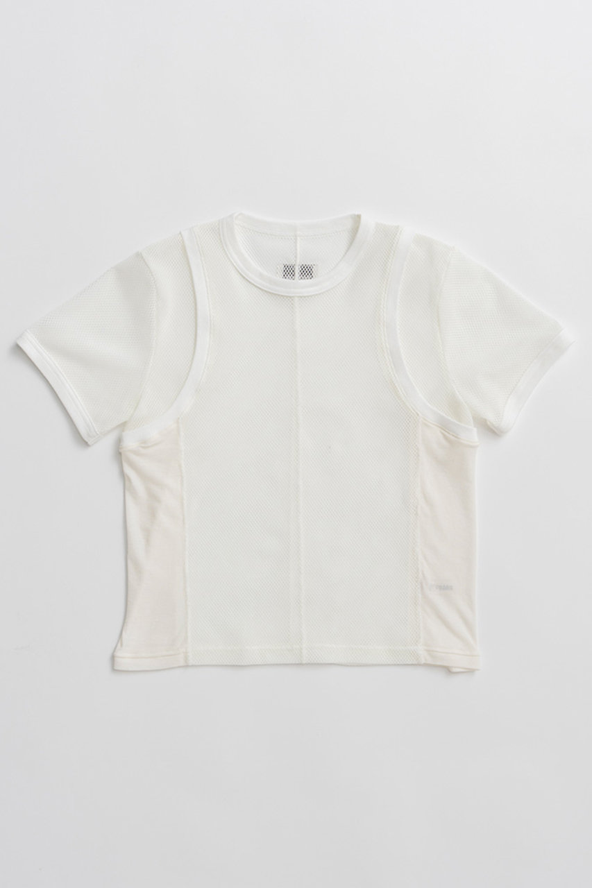プランク プロジェクト/PRANK PROJECTの【予約販売】メッシュリンガーTEE / Mesh Ringer Tee(WHT(ホワイト)/31261416111)