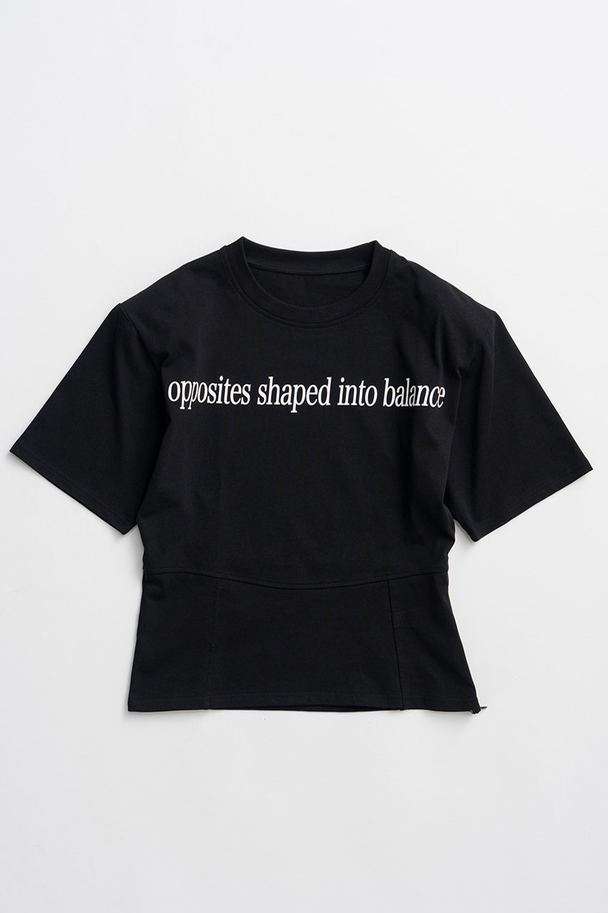 プランク プロジェクト/PRANK PROJECTの【予約販売】ショルダーパッドロゴTEE / Shoulder Pad Logo T-Shirt(BLK(ブラック)/31261415620)
