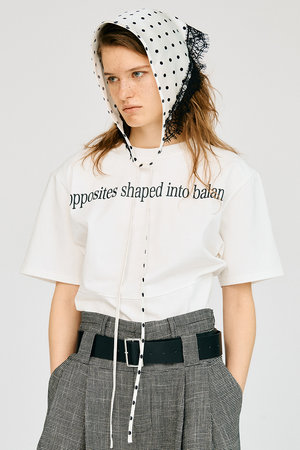 プランク プロジェクト/PRANK PROJECTの【予約販売】ショルダーパッドロゴTEE / Shoulder Pad Logo T-Shirt(110100/110102)