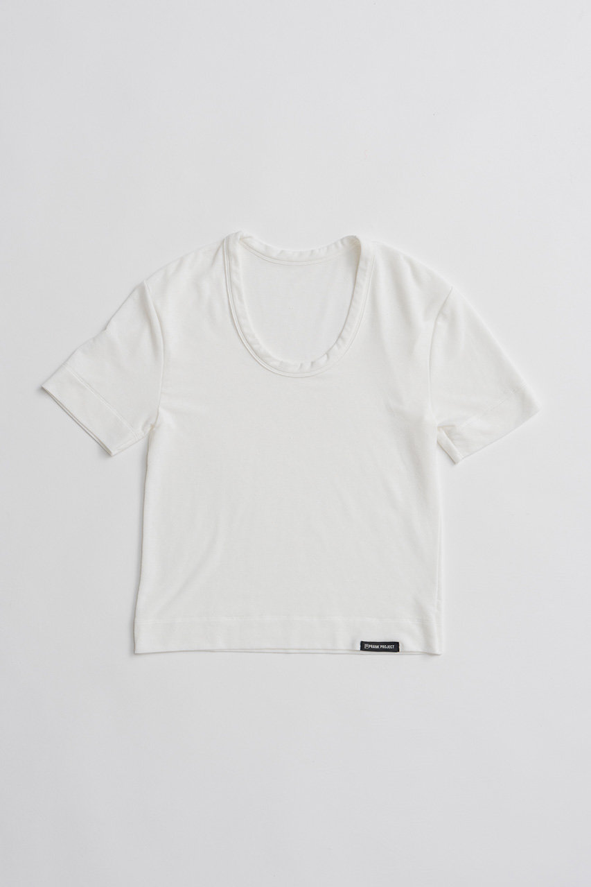 プランク プロジェクト/PRANK PROJECTの【予約販売】スクープネックTEE / Scoop Neck T-shirt(WHT(ホワイト)/31261415624)