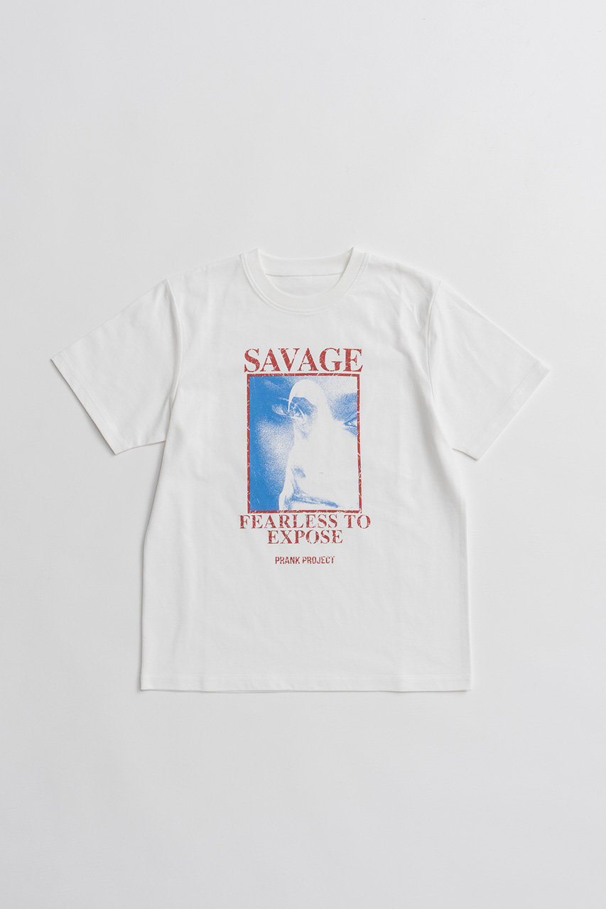 プランク プロジェクト/PRANK PROJECTの【予約販売】SAVEGE Tシャツ / SAVEGE T-shirt(WHT(ホワイト)/31261416114)