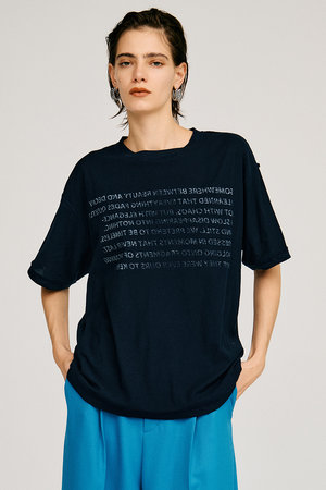 プランク プロジェクト/PRANK PROJECTの【予約販売】テキストプリントT / Text Print T-shirt(110100/110102)