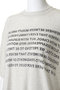 テキストプリントT / Text Print T-shirt プランク プロジェクト/PRANK PROJECT