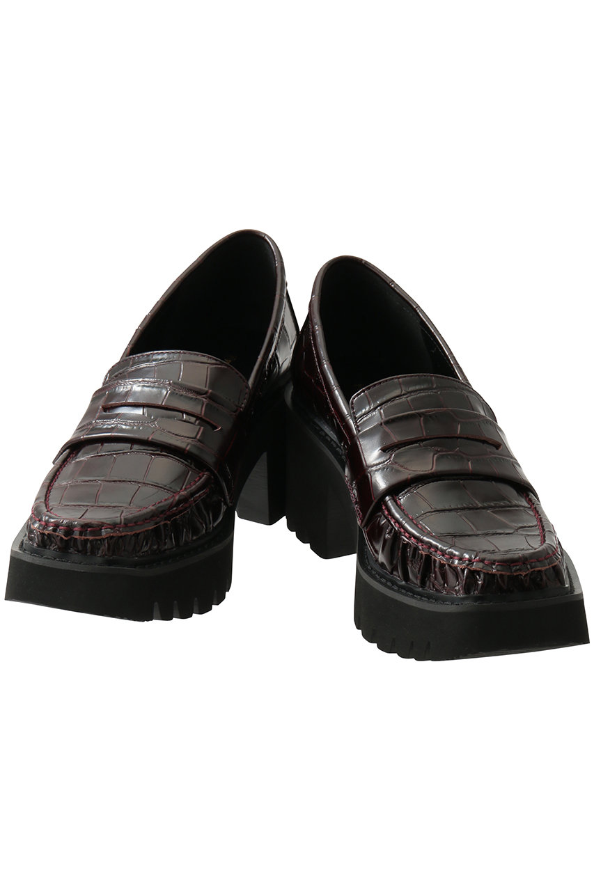 PRANK PROJECT厚底ローファー Platform Loafers PRANK PROJECT(プランク プロジェクト)｜ボリュームソールギャザー