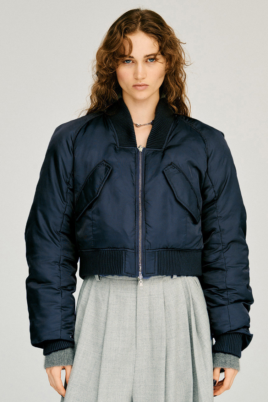 PRANK PROJECT リバーシブルショートMA-1 / Reversible Short MA-1 (C.GRY(チャコールグレー), FREE) プランク プロジェクト ELLE SHOP