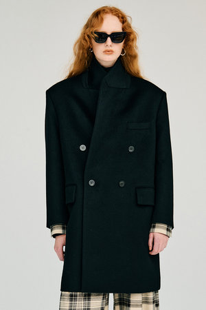 プランク プロジェクト/PRANK PROJECTの【予約販売】カシミヤダブルブレストコート / Cashmere Double-Breasted Coat(110900/110902)