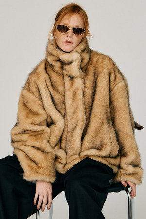 プランク プロジェクト/PRANK PROJECTの【予約販売】シンセティックファーブルゾン / Synthetic Fur Blouson(110800/110802)