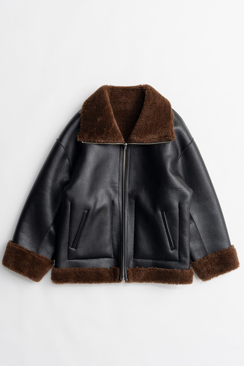 リバーシブルスタンドカラージャケット / Reversible Stand Collar Jacket