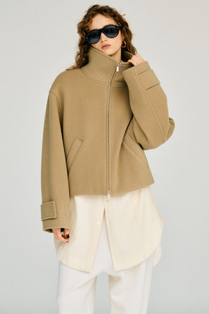 プランク プロジェクト/PRANK PROJECTの【予約販売】スタンドカラーショートコート / Stand Collar Short Coat(110900/110902)