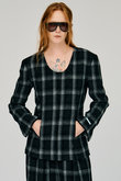 Uネックウエストシェイプトップス / U-Neck Waist-Shaped Top