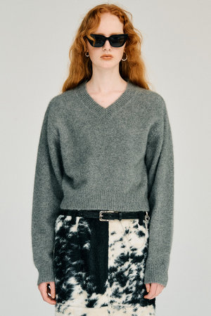 プランク プロジェクト/PRANK PROJECTの【予約販売】FOXブレンドVネックニット / Fox Blend V-Neck Knit(110300/110301)