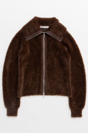 プランク プロジェクト/PRANK PROJECTの【予約販売】フェイクファージップアップトップ / Fake Fur Zip-Up Top(110300/110301)
