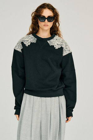 プランク プロジェクト/PRANK PROJECTのショルダーレーススウェット / Shoulder Lace Sweatshirt(110100/110105)