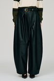 フェイクレザーバルーンパンツ / Fake Leather Balloon Pants