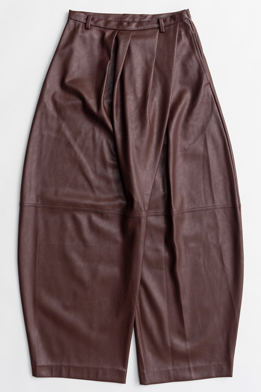 フェイクレザーバルーンパンツ / Fake Leather Balloon Pants