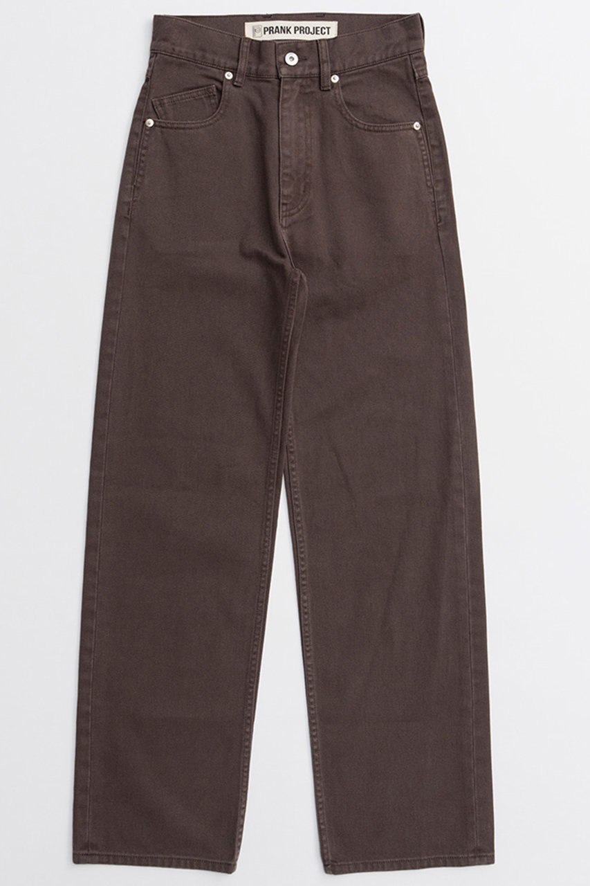 PRANK PROJECT ストレートレッグデニム / Straight-Leg Denim (BRN(ブラウン), 38) プランク プロジェクト ELLE SHOP