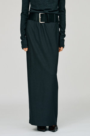プランク プロジェクト/PRANK PROJECTの【予約販売】ワイドベルトロングスカート / Wide Belt Long Skirt(110700/110703)