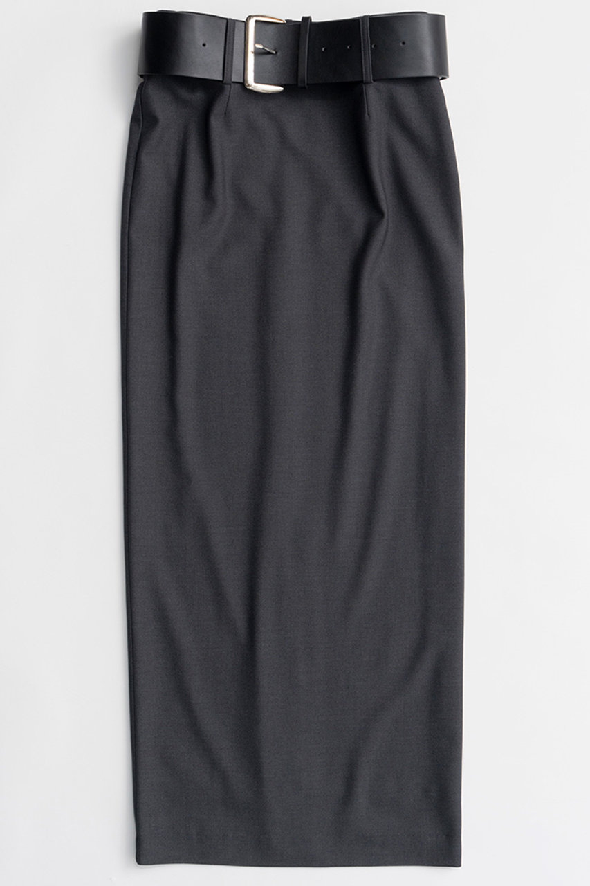 ワイドベルトロングスカート / Wide Belt Long Skirt