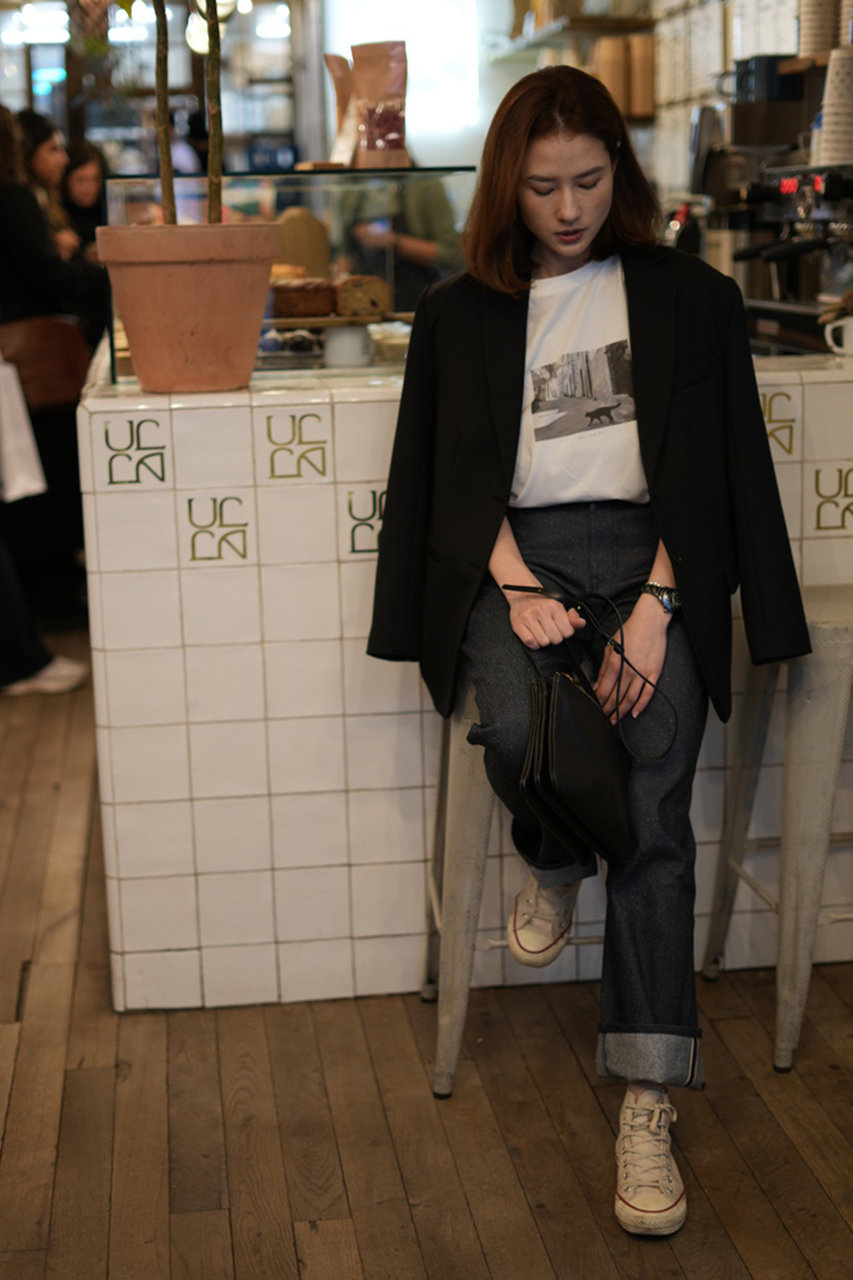 aLORS(アロー)｜Jean Indigo sucre glace/インディゴ の通販｜ELLESHOP 