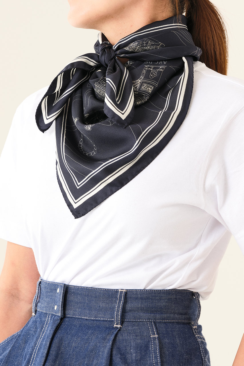 新品未使用　Ex-libris Paris x aLORS スカーフ aLORS(アロー)｜【予約販売】Foulard Ex-libris Paris×aLORS