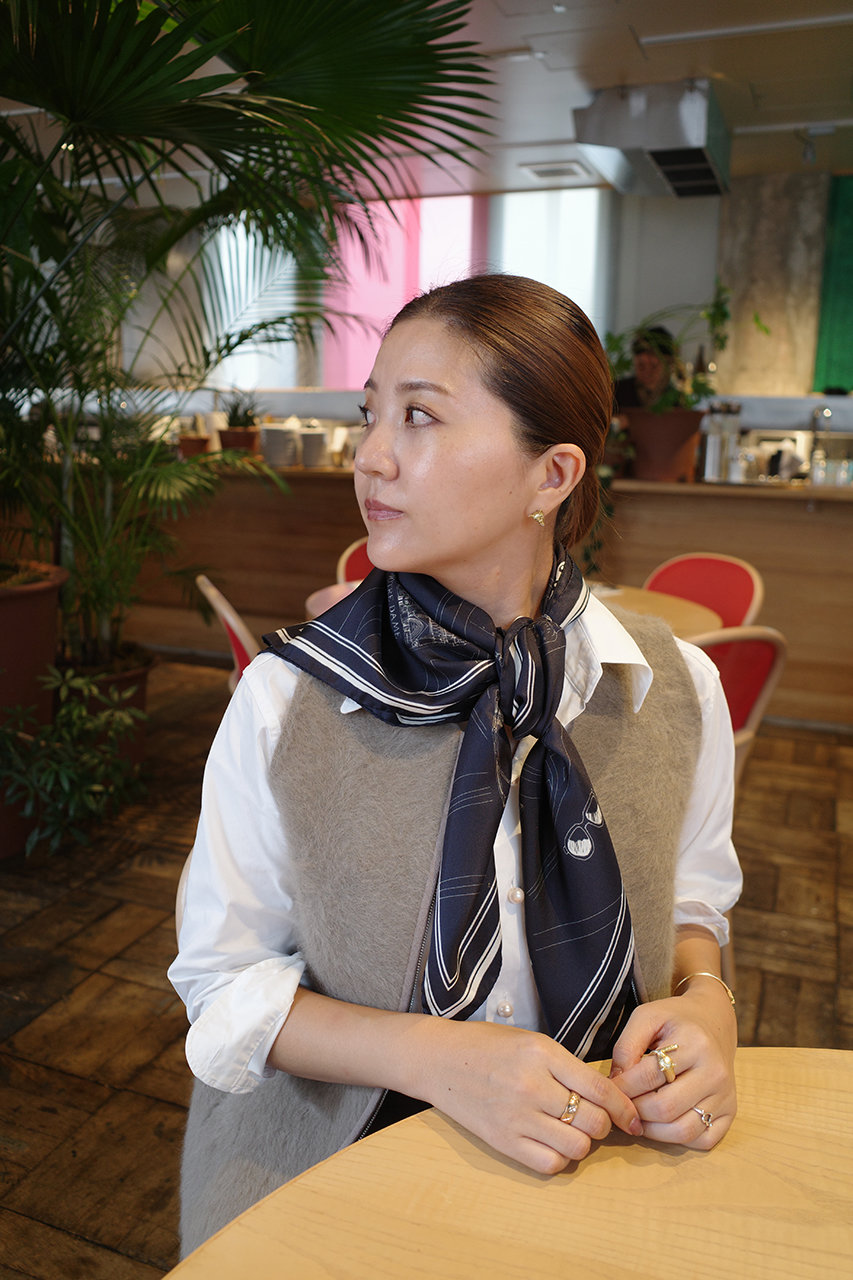 aLORS(アロー)｜【予約販売】Foulard Ex-libris Paris×aLORS