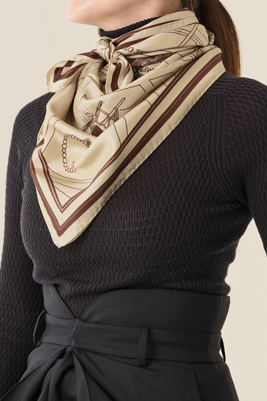 【新品タグ付き】Ex-libris Paris x aLORS スカーフ Foulard Ex-libris Paris x aLORS -une collaboration d'exception