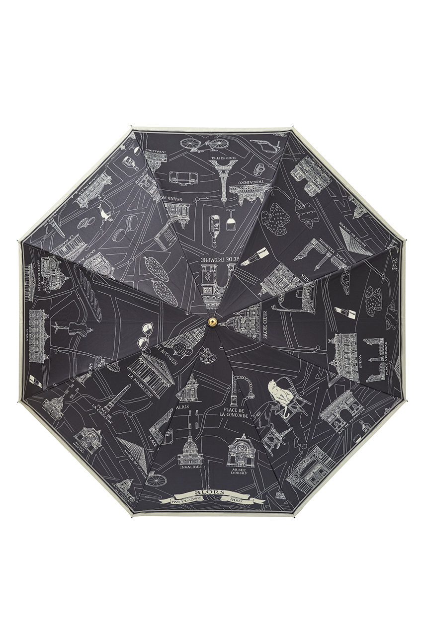 aLORS(アロー)｜Soleil & Plueie Ex-libris Paris×aLORS 傘/ダーク