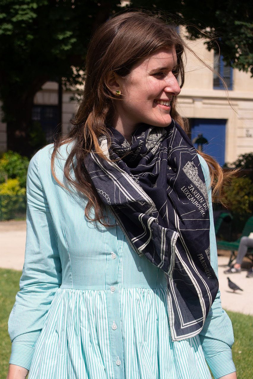 aLORS(アロー)｜【予約販売】Foulard Ex-libris Paris x aLORS -une