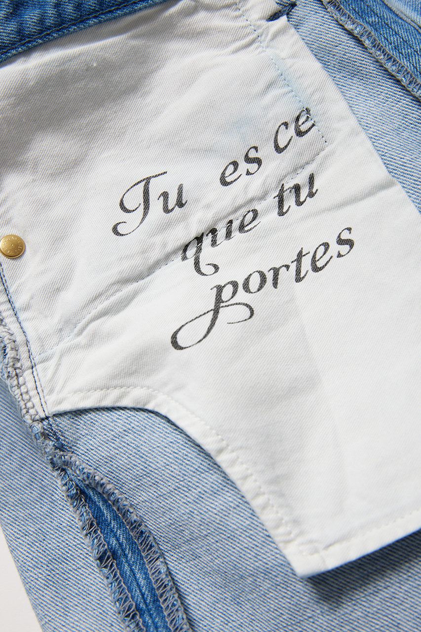 aLORSデニム新品【Jean a】Bleu clair aLORS(アロー)｜Jean Bleu clair/ブルー の通販｜ELLESHOP