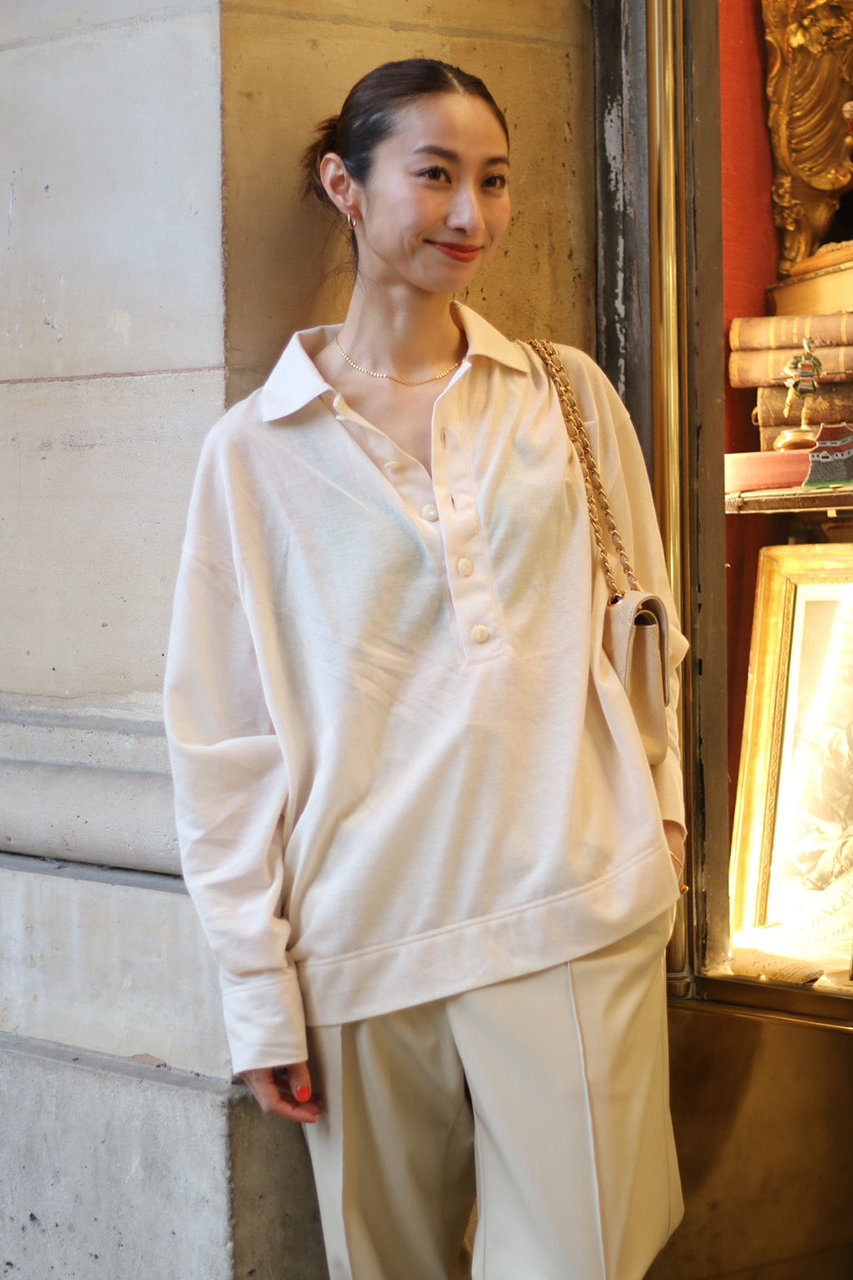 aLORS(アロー)｜Polo shirt Nectar/イエロー の通販｜ELLESHOP・(エル 
