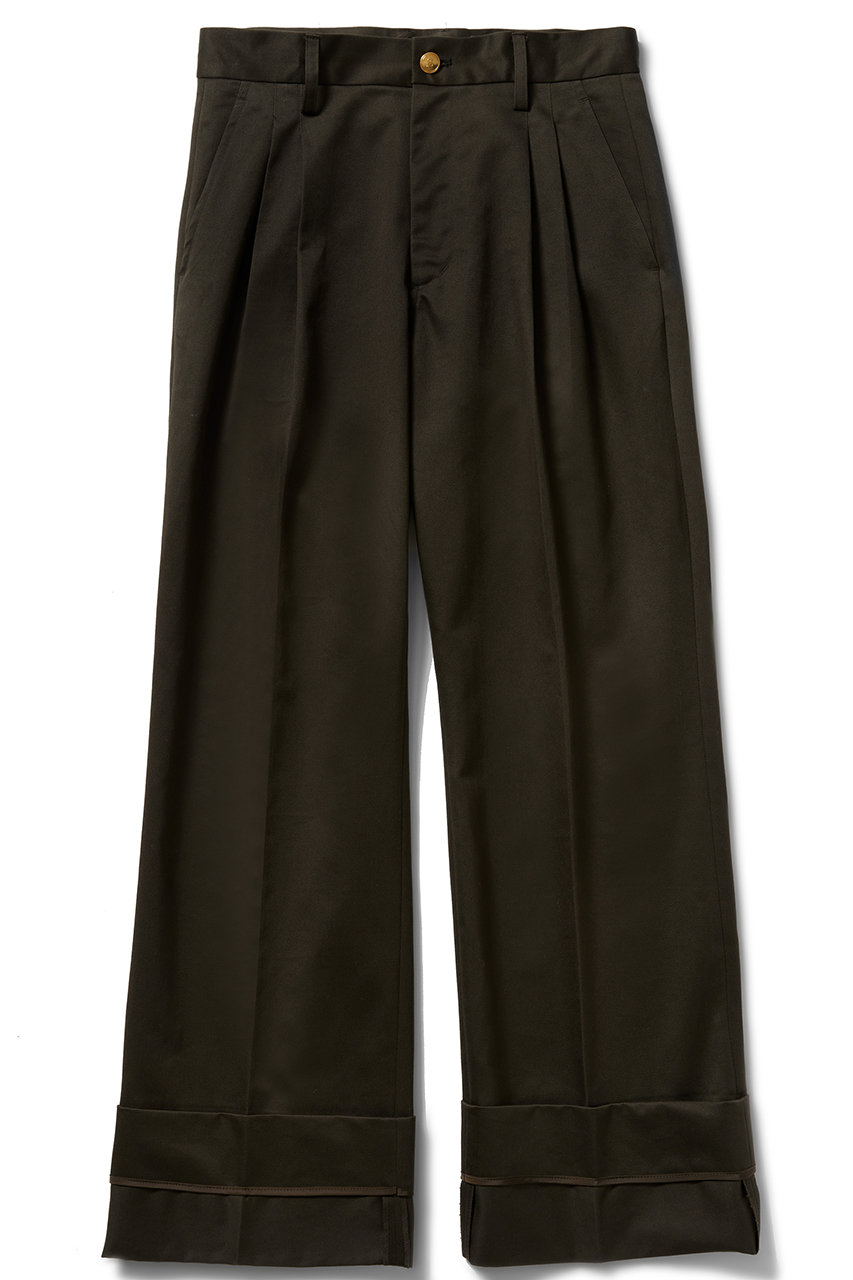 アロー/aLORSの【8/10 9:00販売開始】【予約販売】Pantalon chino(ダークエスプレッソカーキ/Pantalon chino)