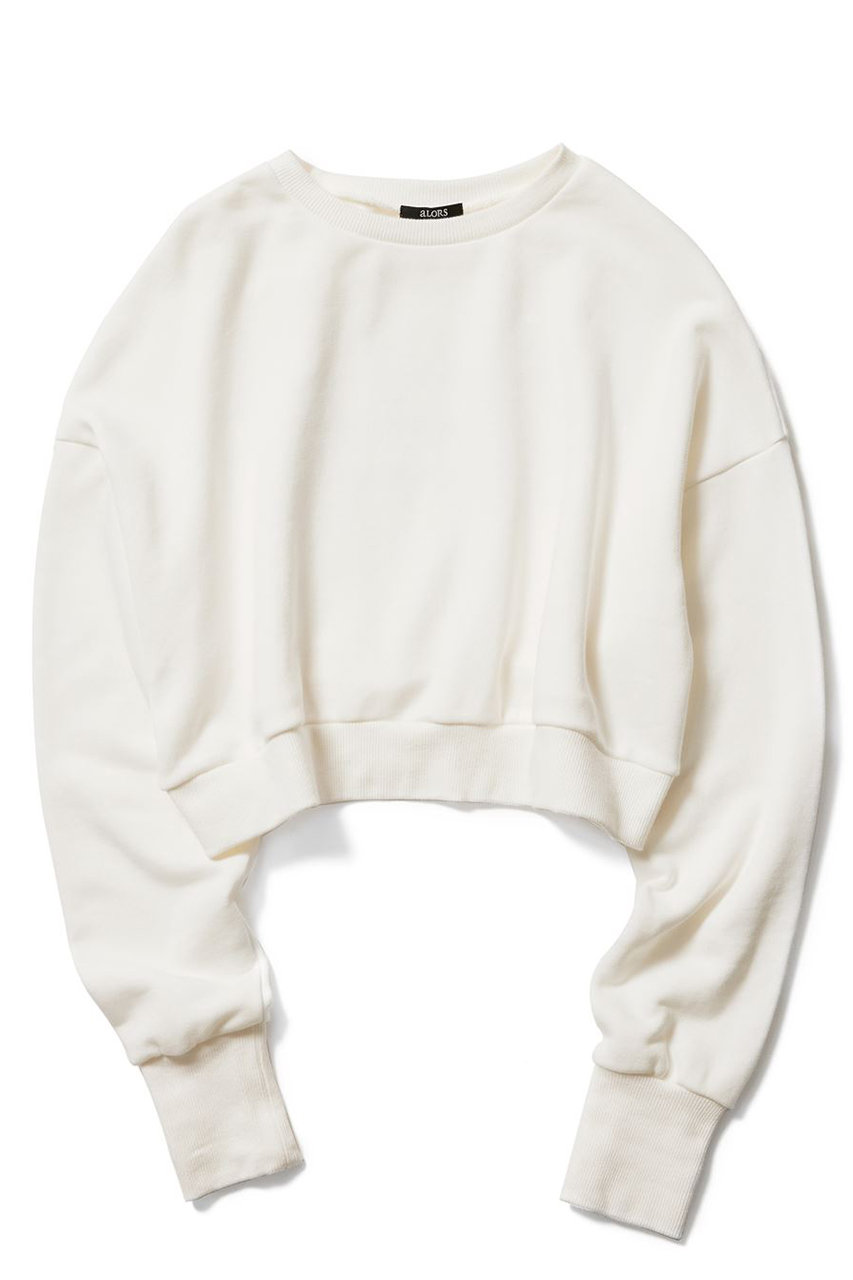 アロー/aLORSのSweat-shirt Sardina(ホワイト/Sweat-shirt Sardina)