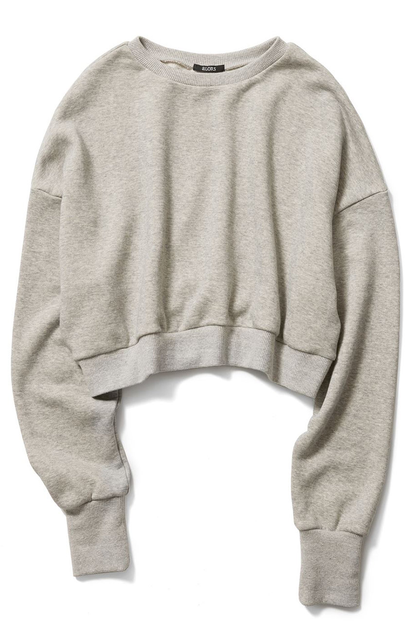 アロー/aLORSのSweat-shirt Sardina(グレー/Sweat-shirt Sardina)