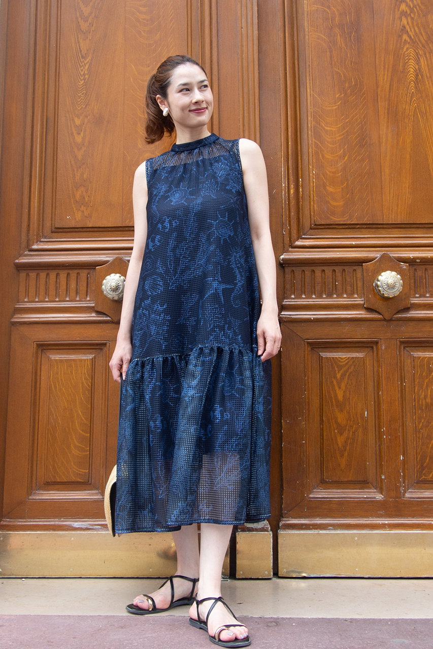 aLORS Robe "Pelagia" ワンピース (マリンブルー, 1) アロー ELLE SHOP aLORS Robe "Pelagia" ワンピース (マリンブルー, 1) アロー ELLE SHOP