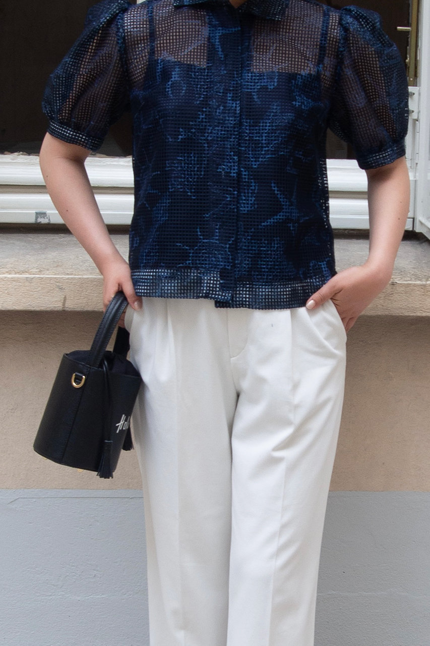 aLORS(アロー)｜Blouse a manches bouffantes ”Pelagia”ブラウス