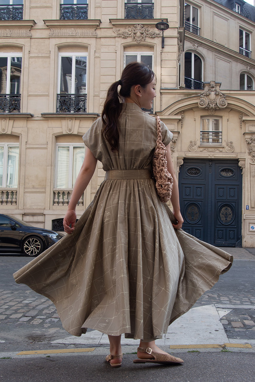 aLORS(アロー)｜Robe marine ”Astrifera” ワンピース/ベージュ 