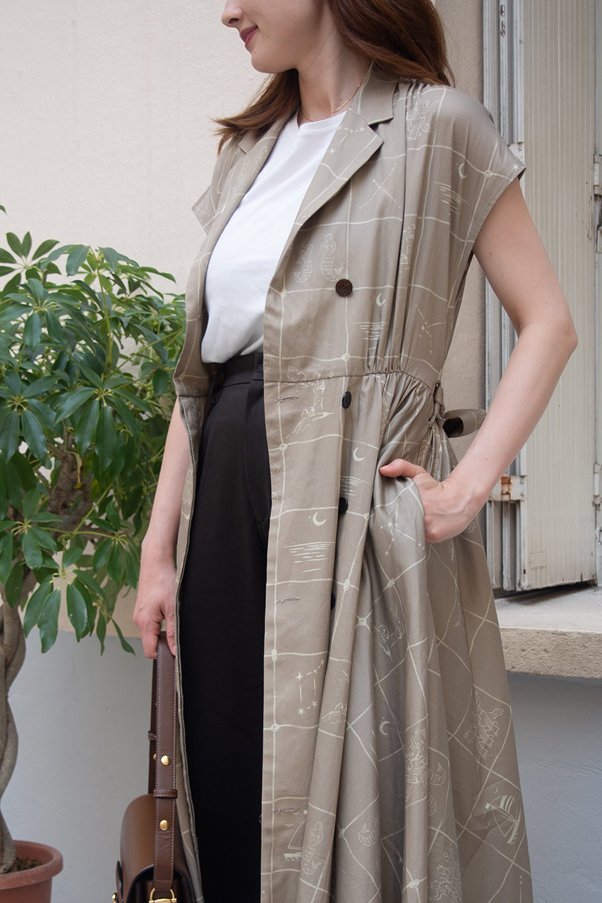 aLORS(アロー)｜Robe marine ”Astrifera” ワンピース/ベージュ 