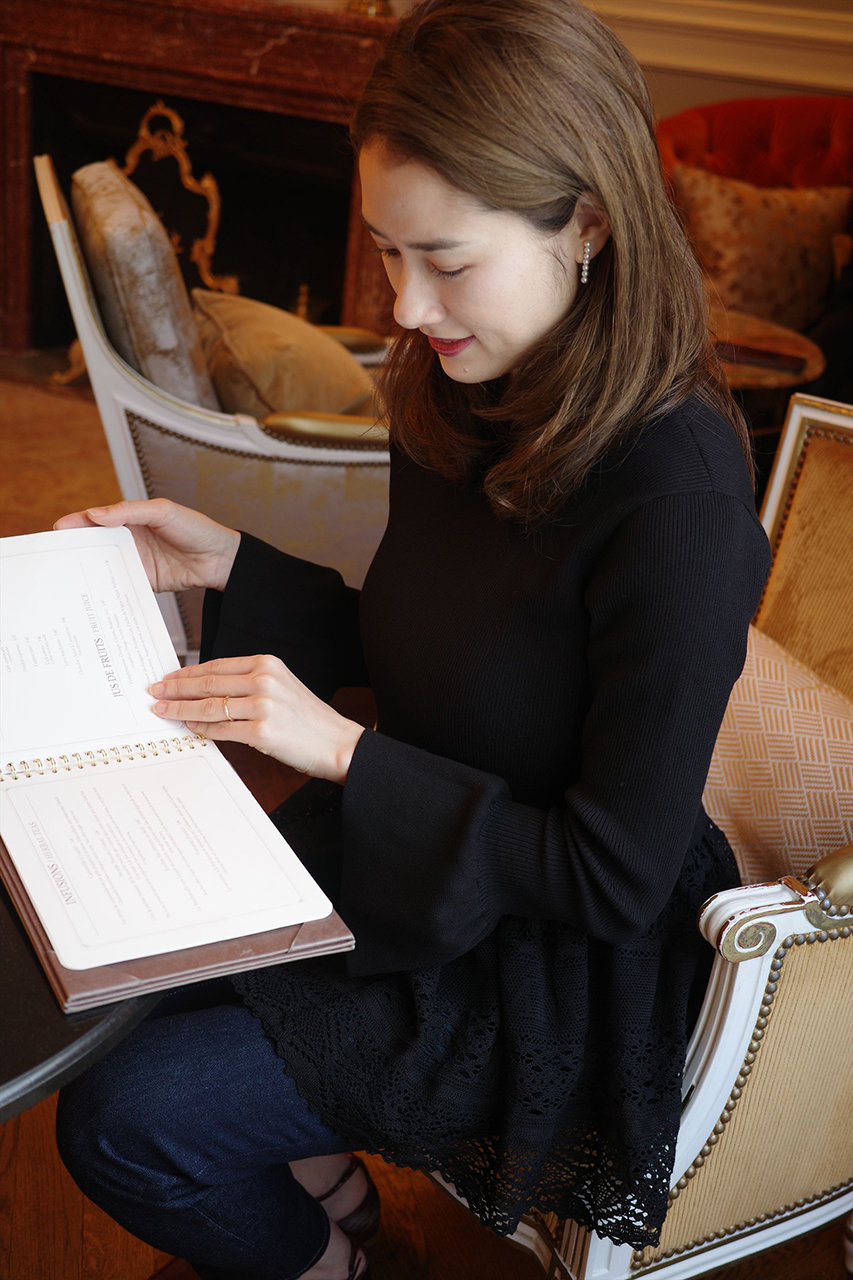 aLORS(アロー)｜Pull en dentelle torsadee equestre Cadence レース
