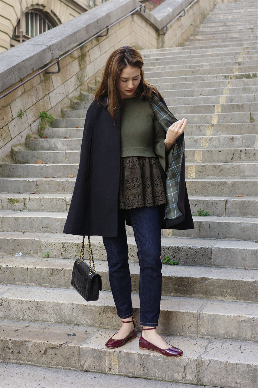aLORS(アロー)｜Pull en dentelle torsadee equestre Cadence レース 