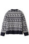 Pull jacquard equestre Rohan クルーネックニット アロー/aLORS