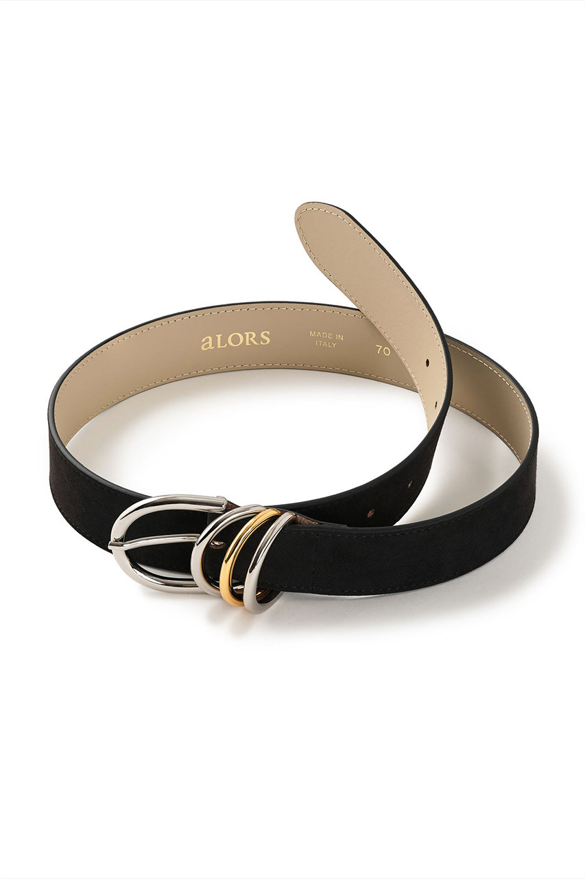 Cintura “Anello di enigma”  ベルト(Alcantara)