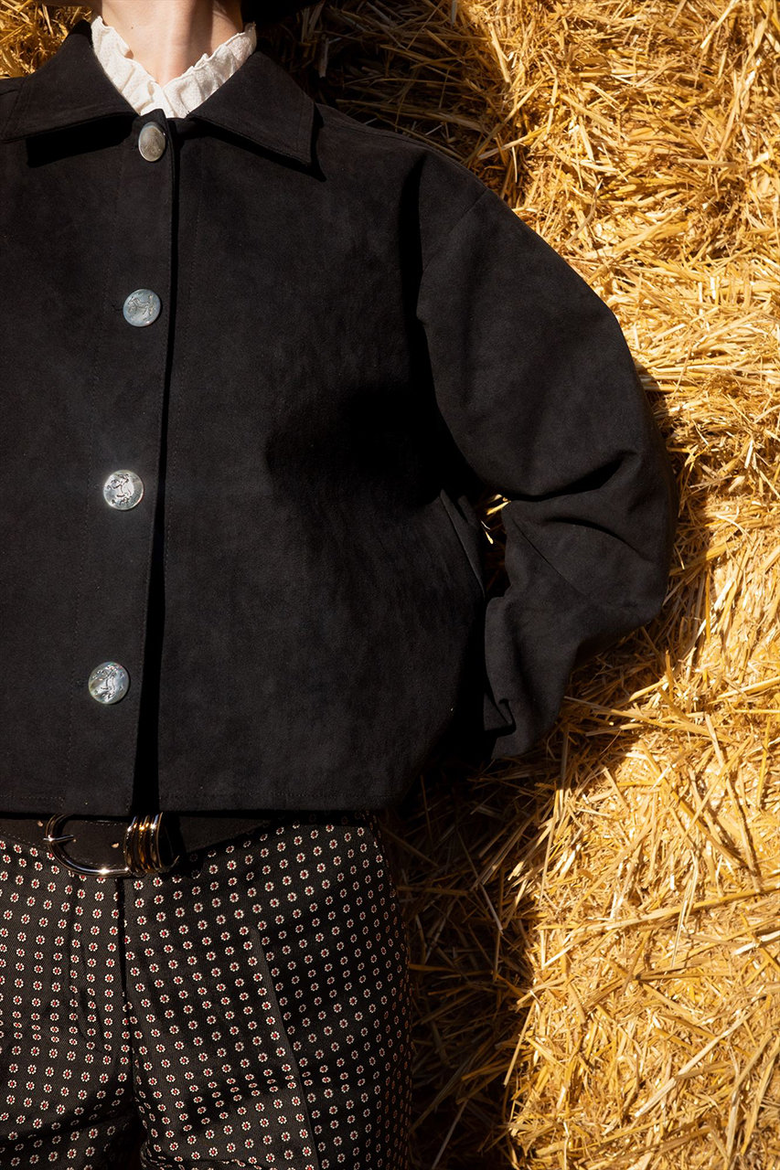 aLORS(アロー)｜Cintura “Anello di enigma” ベルト(Alcantara