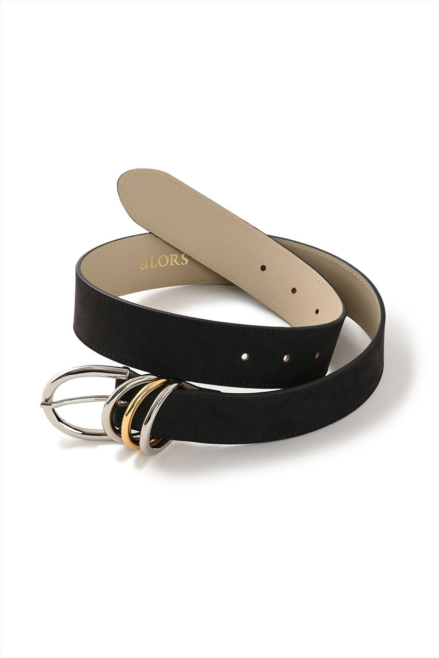 aLORS(アロー)｜Cintura “Anello di enigma” ベルト(Alcantara