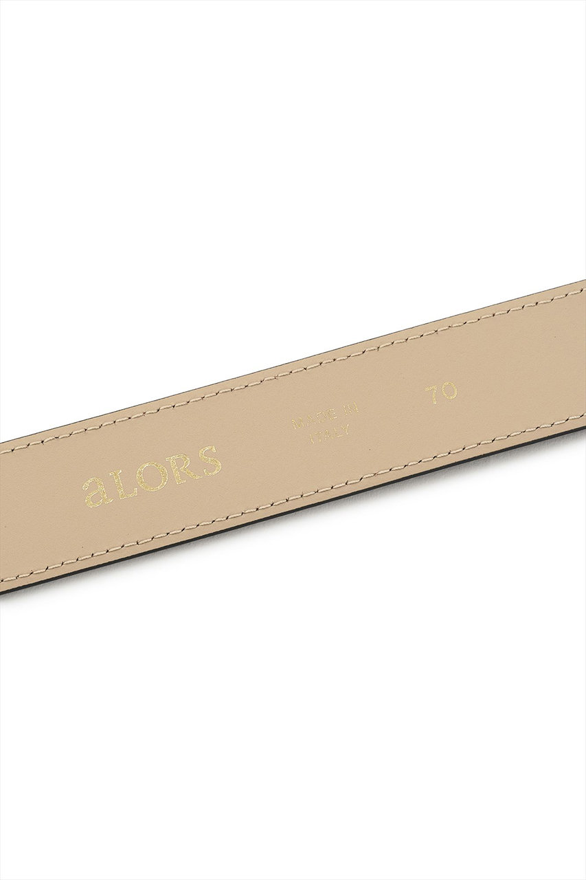 aLORS(アロー)｜Cintura “Anello di enigma” ベルト(Alcantara