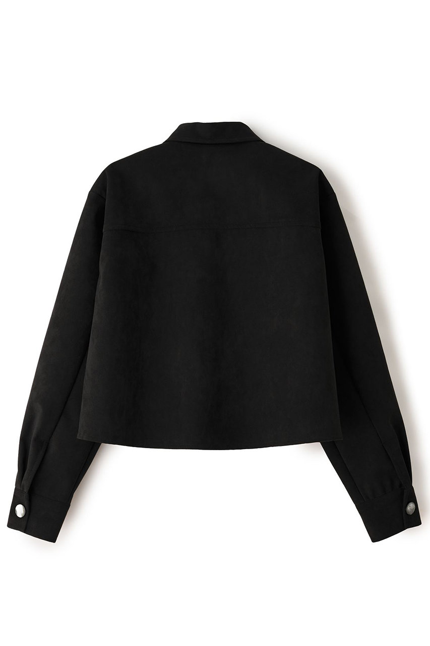 aLORS(アロー)｜Veste courte en Alcantara Noir de Lune Artemis